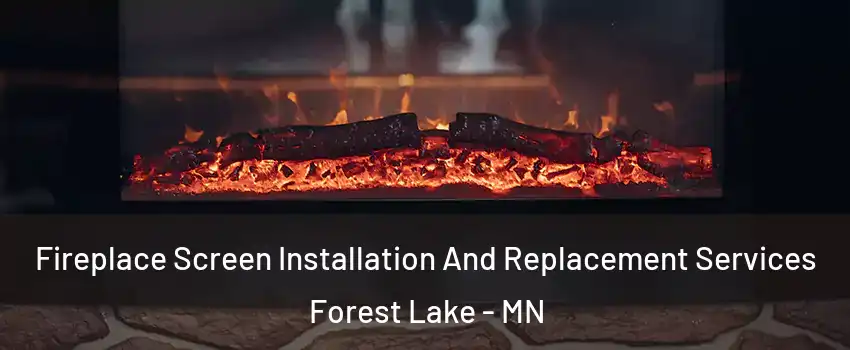  Fireplace Screen Installation And Replacement Services Forest Lake - MN