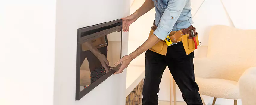 Metal Fireplace Installation in Forest Lake, Minnesota