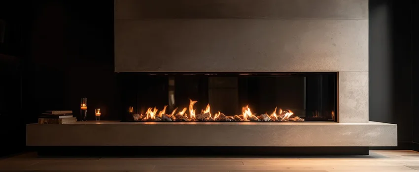 Gas Fireplace Ember Bed Design Services in Forest Lake, Minnesota