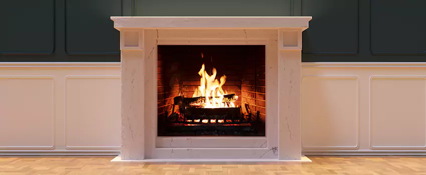Open Flame Wood-Burning Fireplace Installation Services in Forest Lake, Minnesota