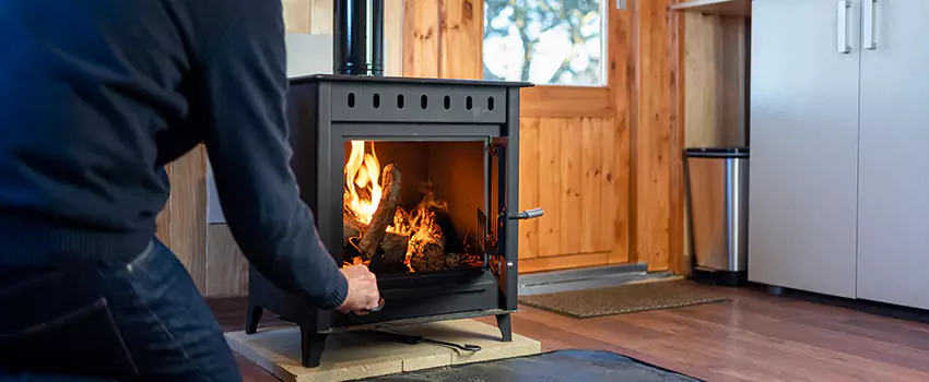 Open Hearth Wood Fireplace Installation in Forest Lake, MN