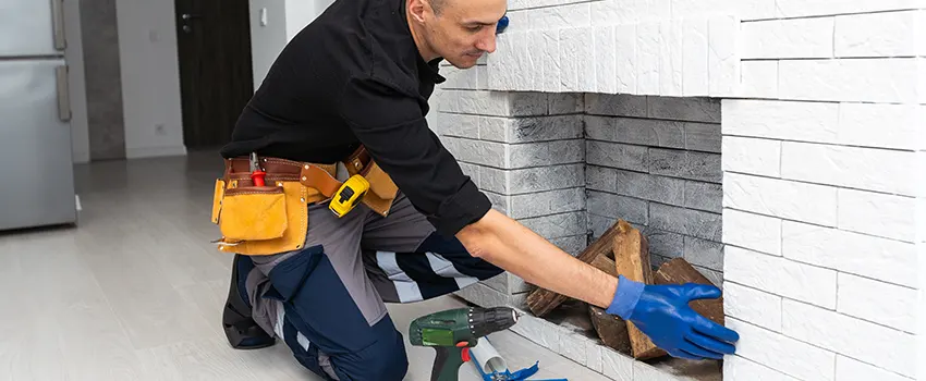 Fireplace Damaged Damper Frame Repair Services in Forest Lake, Minnesota