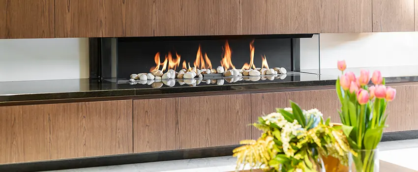 Double-height Fireplace Design Refurbishment in Forest Lake, Minnesota
