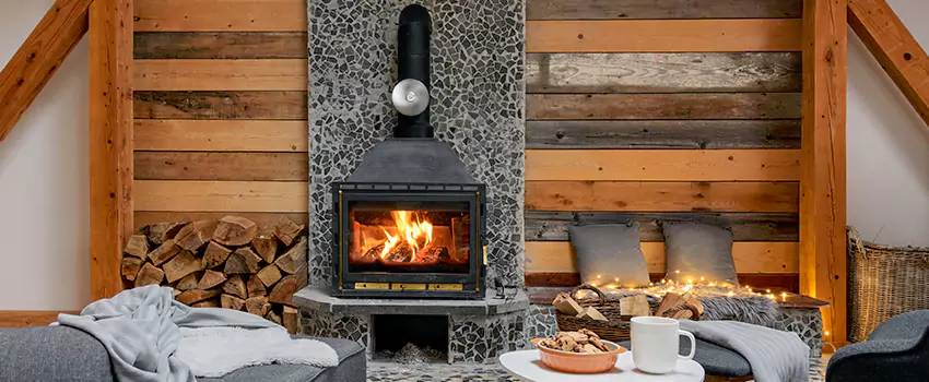 Thelin Hearth Products Direct Vent Gas Stove Fireplace Inspection in Forest Lake, Minnesota