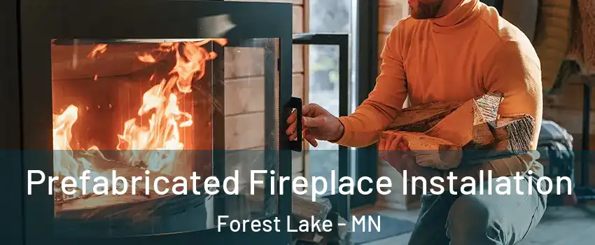  Prefabricated Fireplace Installation Forest Lake - MN